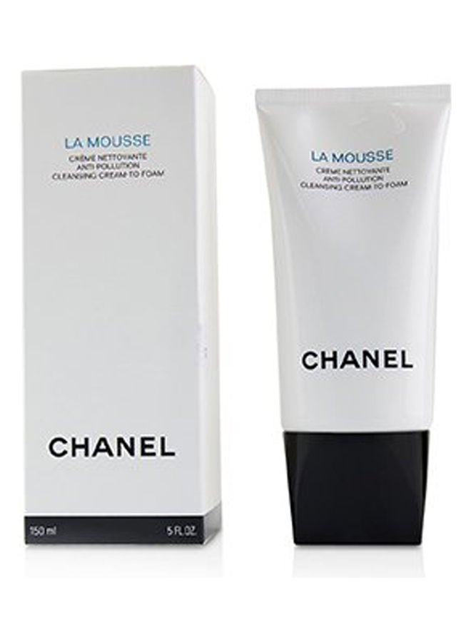 CHANEL - La Mousse Anti-Pollution Cleansing Cream-To-Foam White - Image 1