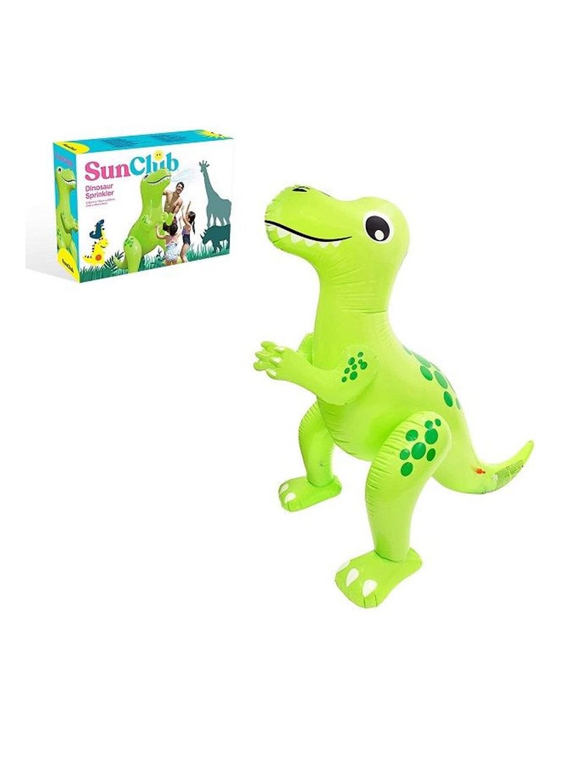 Jilong Sun Club Inflatable Dinosaur Water Sprayer 2.08X1.25X1.88meter  - Image 1