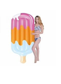 Inflatable Ice Lolly Mat Pool Float Lounger Air Mattress Beach Toy 178 X 92cm