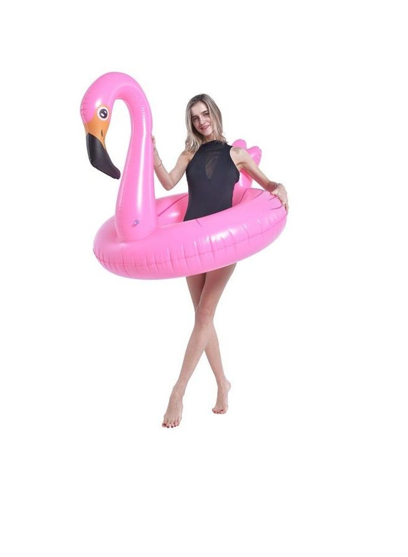 Jilong Giant Animal Swim Ring Flamingo 115cm  - Image 1