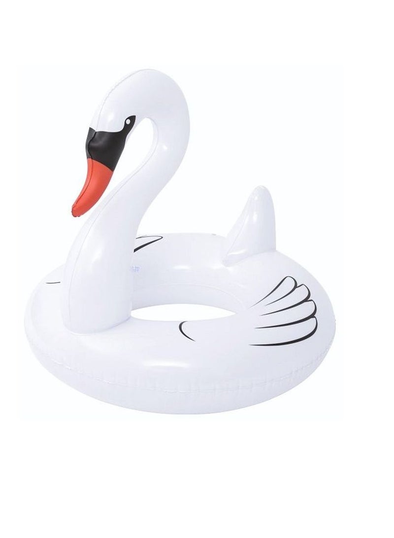 Jilong Giant Animal Swim Ring Swan 115cm  - Image 1