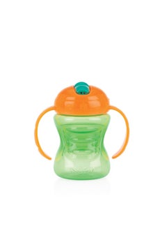 Nuby Twin handle free flow 2in1 hard spout cup 
