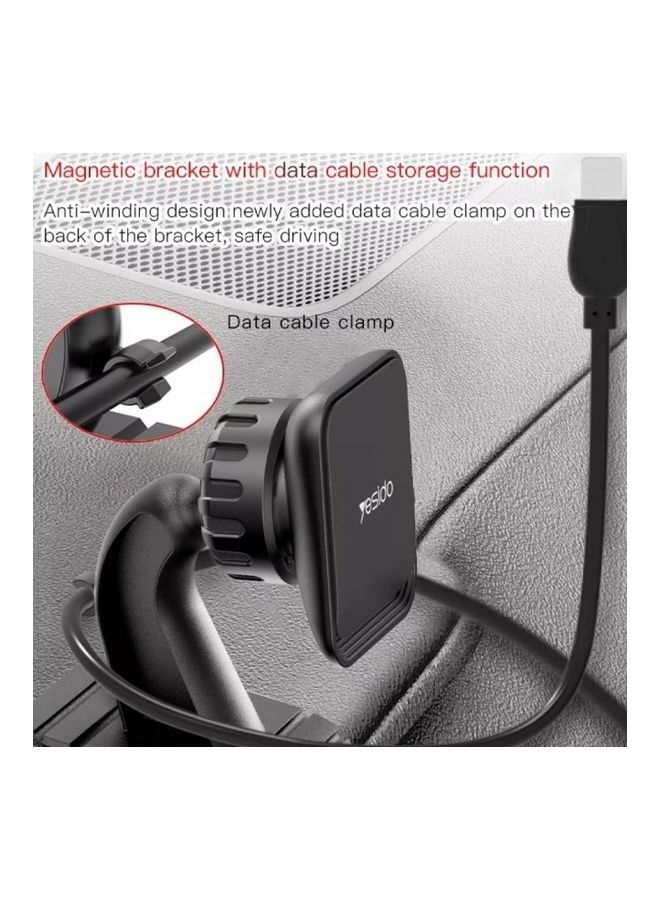 Magnetic Suction Car Holder Phone Bracket Black - v1626004004/N49045847A_5