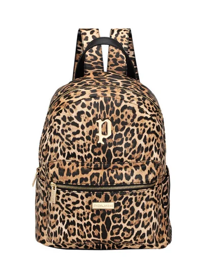 POLICE Police Charm Women's Backpack - PELUG2000304, Black Black/Beige/White