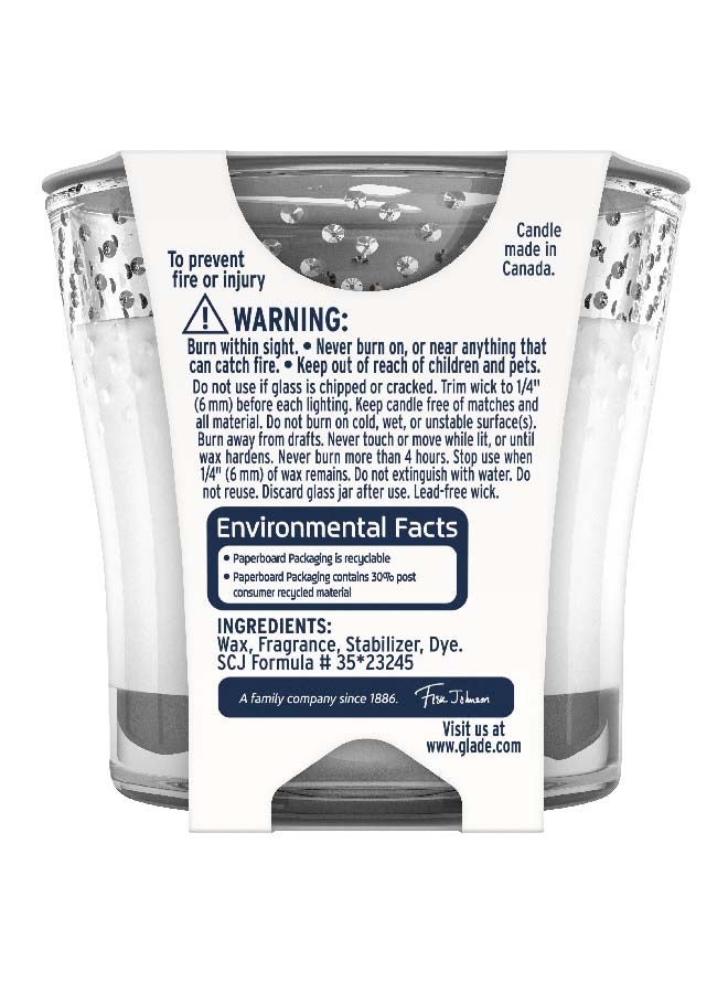 جليد شمعة معطرة برائحة انتعاش النظافة النقية 3.4Oz  - Image 2