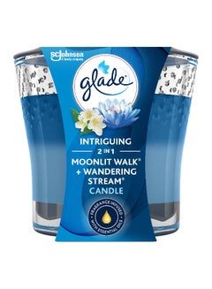 جليد شمعة معطرة مون لايت ووك أزرق 3.4Oz  - Image 1