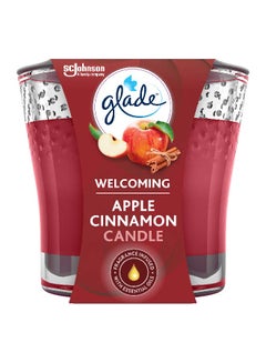 Glade Scented Candle Cosy Apple And Cinnamon 3.4Oz  - Image 1