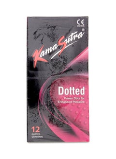 12-Piece Dotted Enhanced Pleasure Condom - v1626010824/N19146571A_1