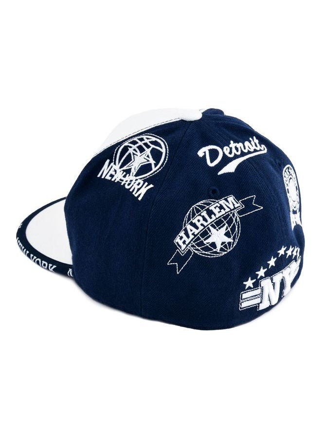 OFF LIMITS Fashionable Casual Cap White/Blue - Image 2