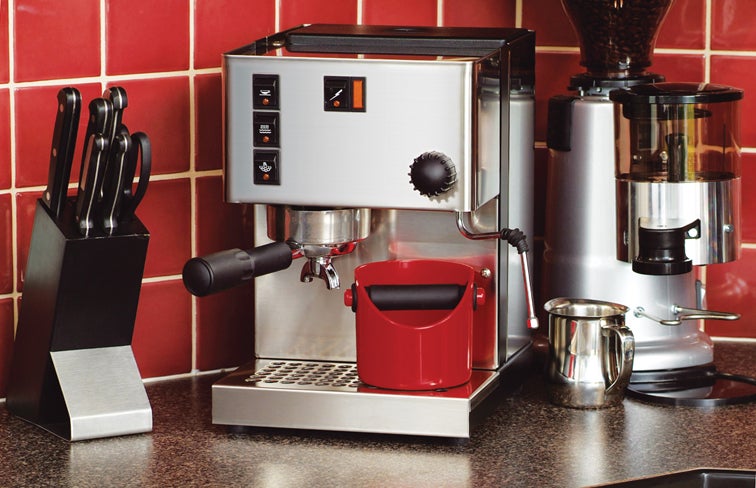 Dreamfarm Dreamfarm Grindenstein Sturdy, Compact, Modern Espresso Coffee Grind Knock Box, Space-Saving Design for Easy Use and Cleanup, Durable, Coffee Knock Box for Home Baristas, Black Black 10.2x11cm  - Image 2