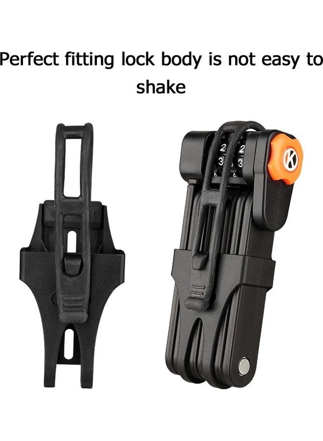 Generic Bike Folding Password Safety Lock Set  - Image 2