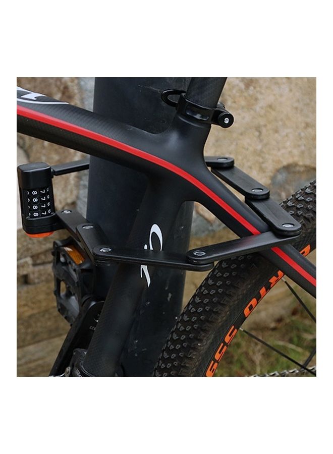 Generic Bike Folding Password Safety Lock Set  - Image 4