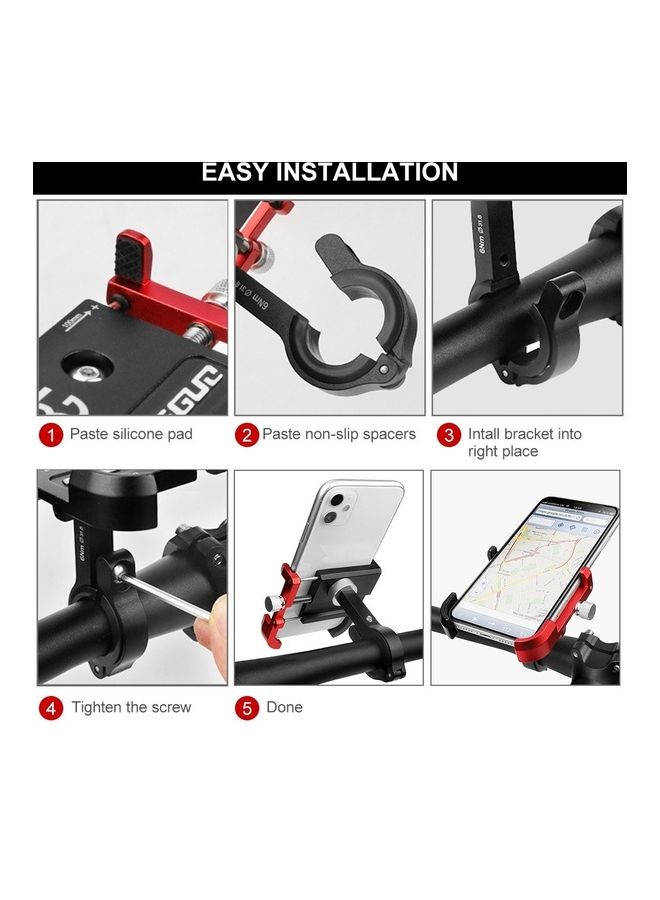 Generic 360° Rotation Adjustable Motorcycle Phone Mount Holder  - Image 2