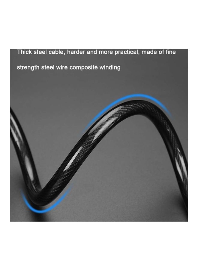 Generic Bicycle Five Digit Code Transparent Lock  - Image 5