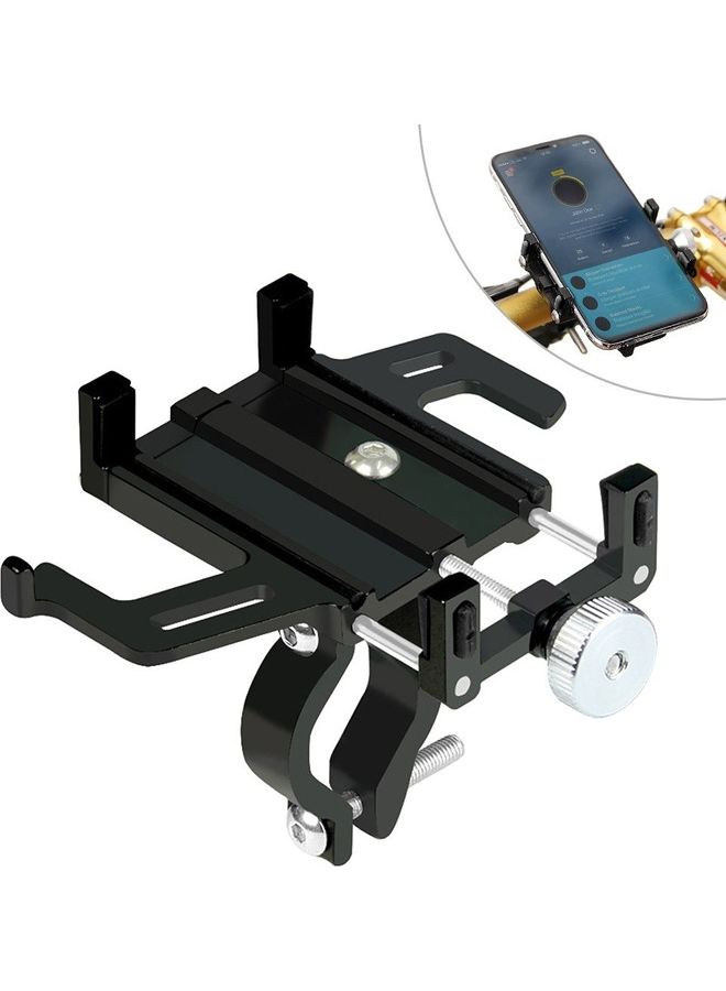 Generic Bicycle Adjustable Aluminum Alloy Mobile Phone Holder  - Image 1