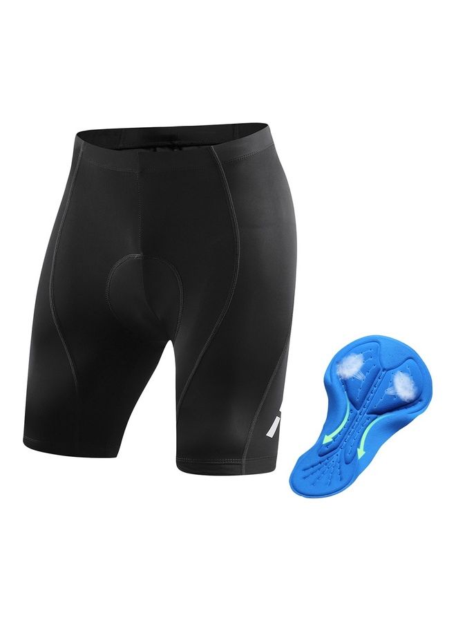 Generic Breathable Quick Dry Padded Cycling Shorts  - Image 1