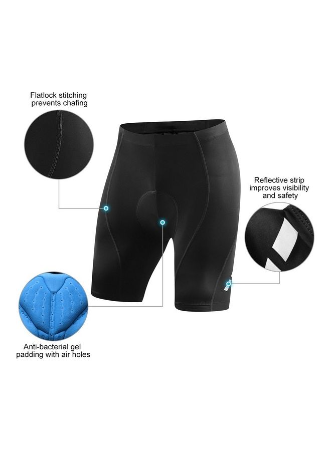 Generic Breathable Quick Dry Padded Cycling Shorts  - Image 4