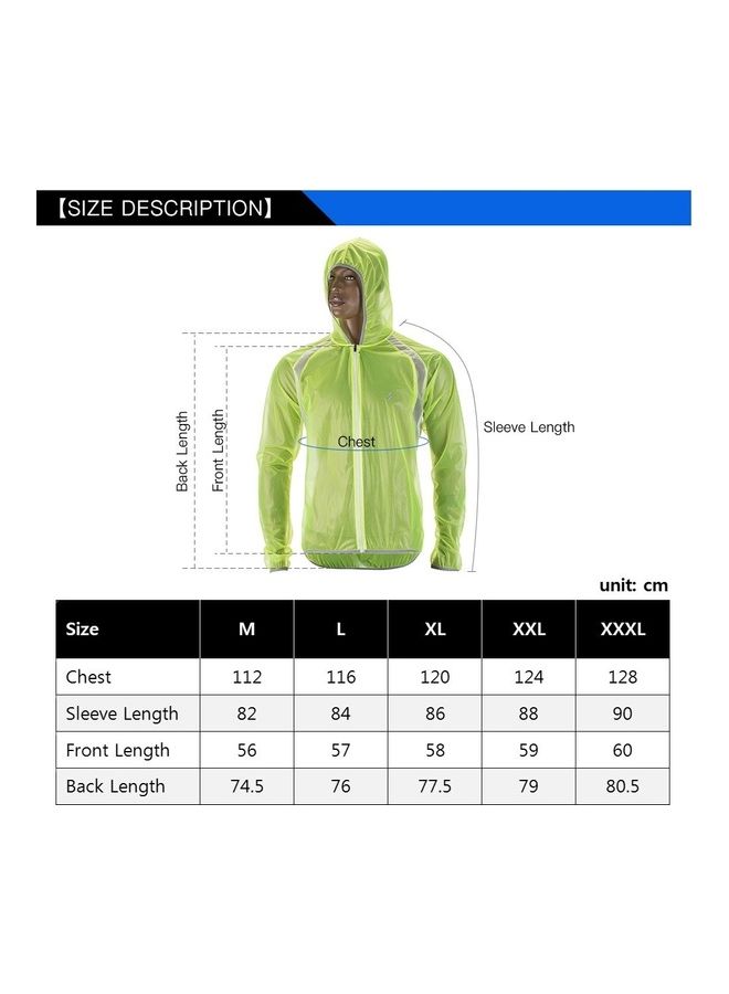 Generic Waterproof Wind Coat Road Cycling Jacket  - Image 3
