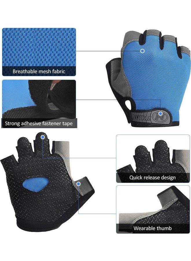 Generic - MTB Sport Bike Half Finger Cycling Gloves - Image 1