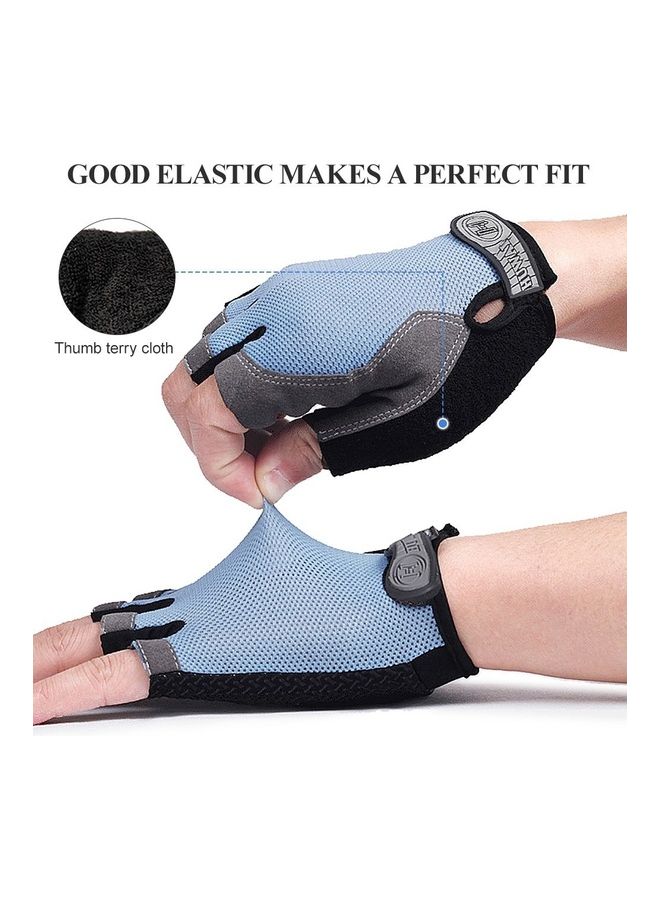 Generic - MTB Sport Bike Half Finger Cycling Gloves - Image 1