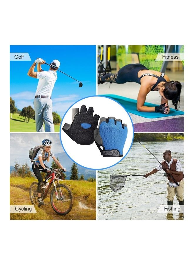 Generic - MTB Sport Bike Half Finger Cycling Gloves - Image 1