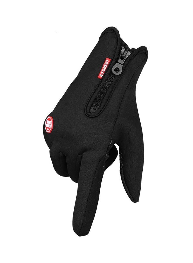 Generic Touch Screen Winter Leather Gloves  - Image 5