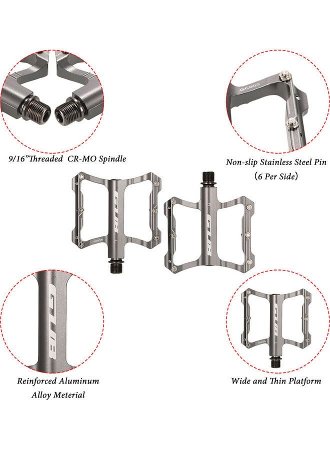 Generic Bicycle Flat Pedal Platform  - Image 4