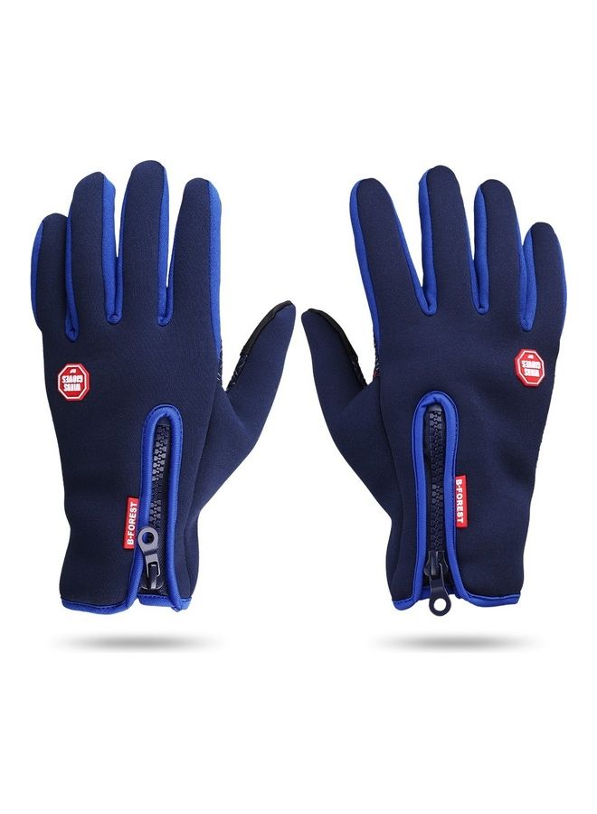 Generic Touch Screen Winter Leather Gloves  - Image 4