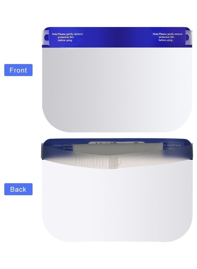 10-Piece Transparent Face Shield