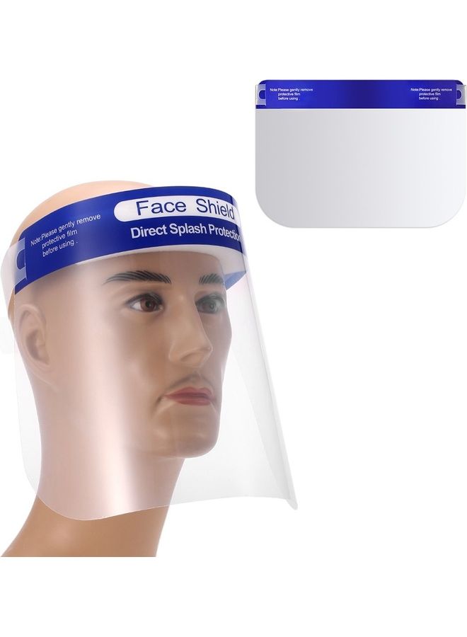 10-Piece Transparent Face Shield