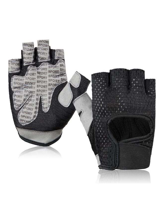 Generic Weight Lifting Half Finger Fitness Gloves