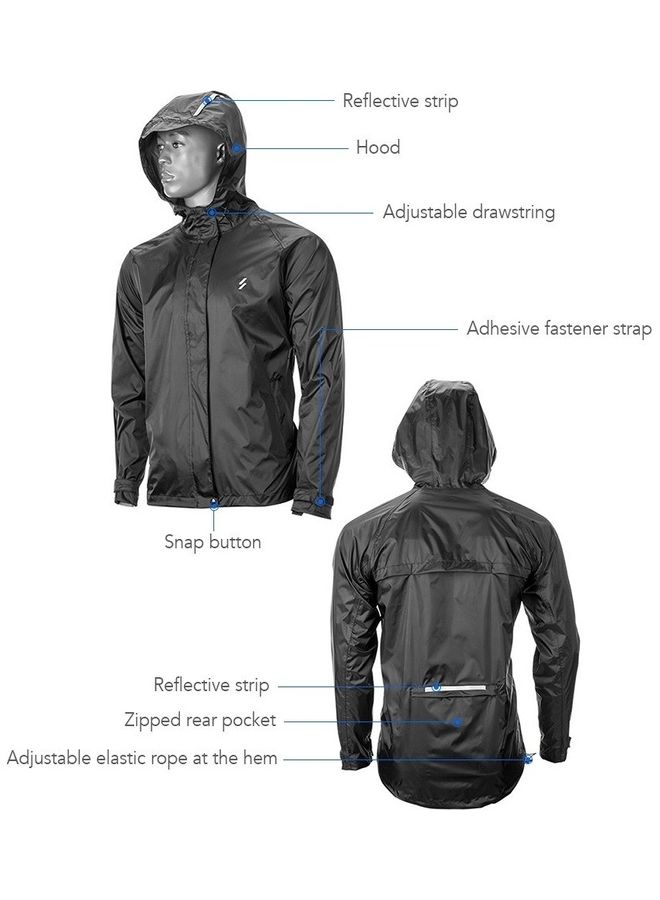 Generic Men Waterproof Cycling Jacket  - Image 5