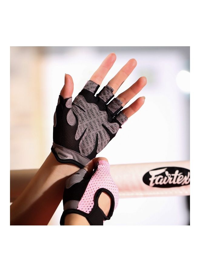 Generic Weight Lifting Half Finger Fitness Gloves  - Image 4