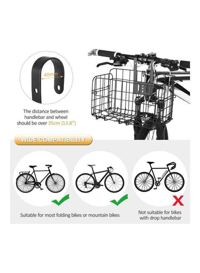 Generic Detachable Folding Bike Basket  - Image 5