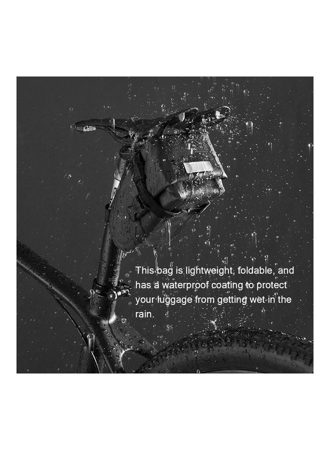 Generic Waterproof Bicycle Saddle Bag 18*12*12cm - Image 2
