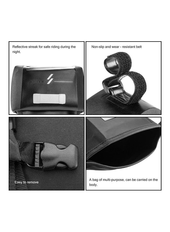 Generic Waterproof Bicycle Saddle Bag 18*12*12cm - Image 5