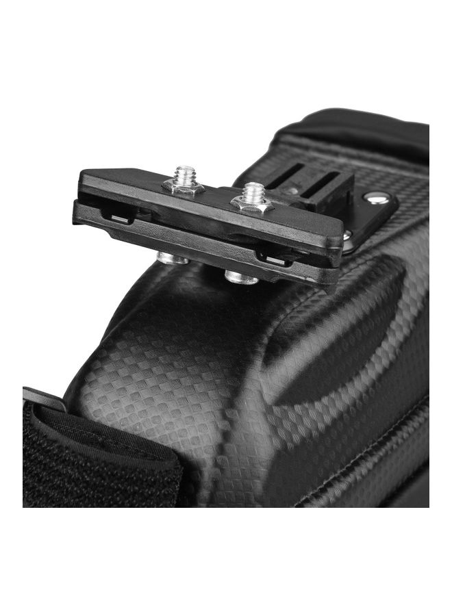 Generic - Hard Shell Bicycle Saddle Bag With Taillight And Rain Cover - Image 1