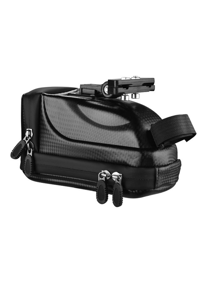 Generic - Hard Shell Bicycle Saddle Bag With Taillight And Rain Cover - Image 1