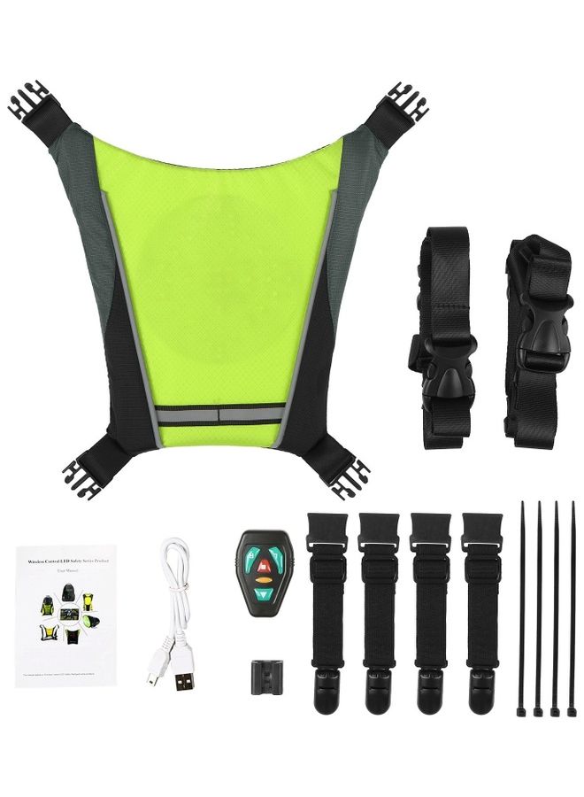 Generic - USB Rechargeable Safety Light Bag With Direction Indicator - Image 1