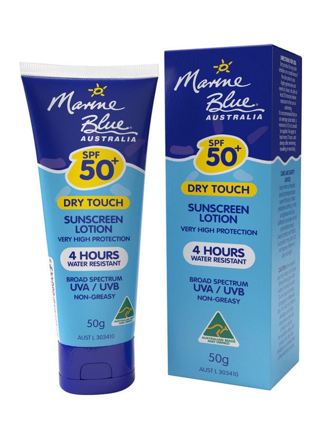 Marine Blue AUSTRALIA Sunscreen Lotion White 50grams - Image 1