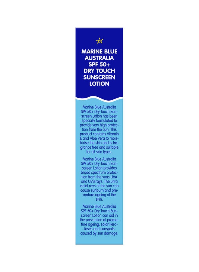 Marine Blue AUSTRALIA Sunscreen Lotion White 50grams - Image 4