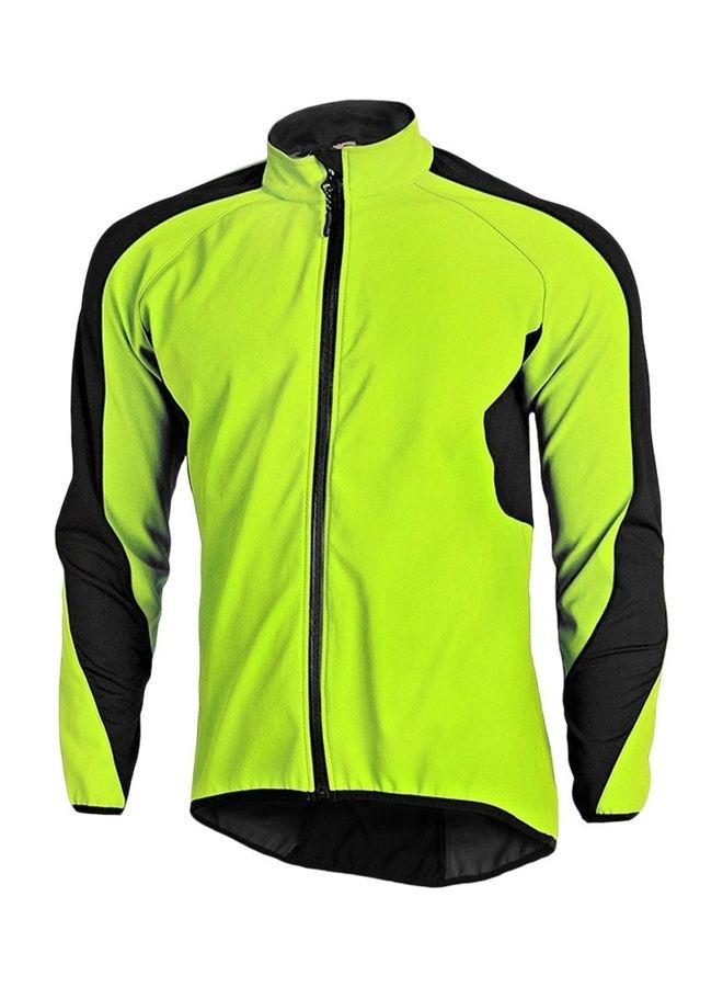 Generic Windproof Winter Thermal Polar Fleece Cycling Jacket - Image 1