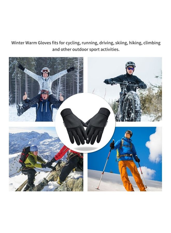 Generic Winter Warm Full Finger Touch Screen Gloves  - Image 2
