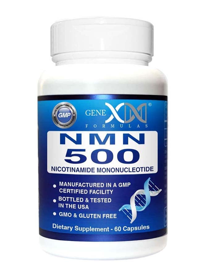 Genex Formulas - GENE NMN Stabilized Form 500mg Capsules - Image 1