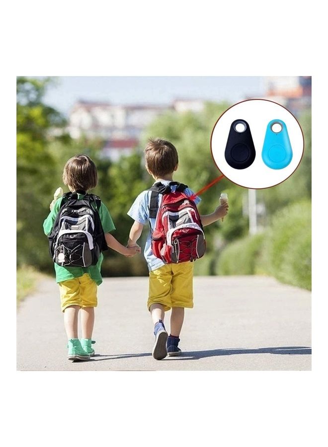 MARGOUN 2-Pieces Mini Personal Smart Bluetooth Gps Tracker Kids Pet Dog Wallet keys Blue/Black - Image 3