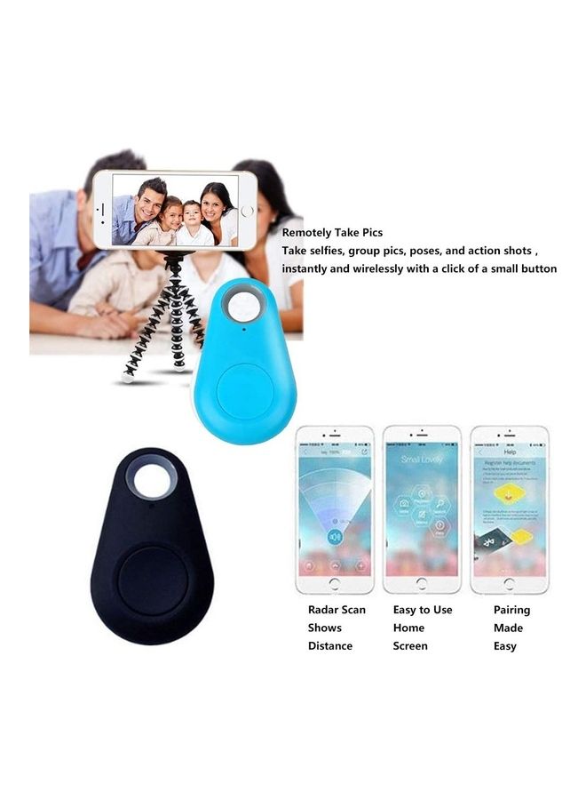 MARGOUN 2-Pieces Mini Personal Smart Bluetooth Gps Tracker Kids Pet Dog Wallet keys Blue/Black - Image 4