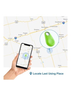 MARGOUN 2-Pack Smart Bluetooth Tracker Anti-Lost Tag GPS Locator Camera Remote Shutter Blue/Green  - Image 4
