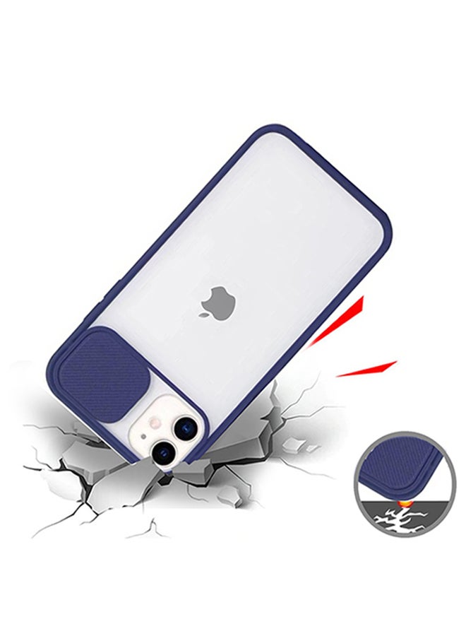 Wtech - Protective Case Cover For Apple iPhone 12 Dark Blue - Image 1