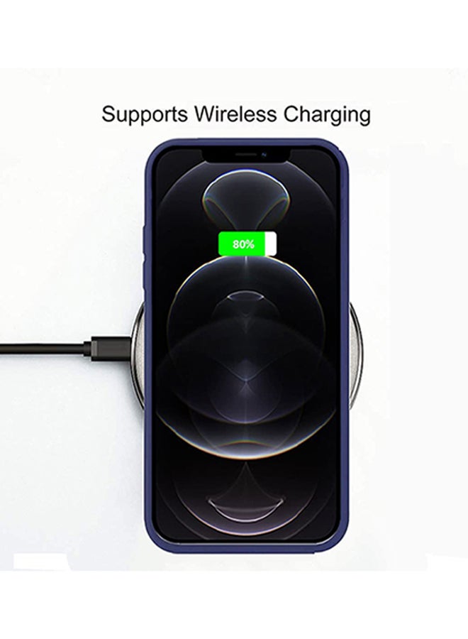 Wtech - Protective Case Cover For Apple iPhone 12 Dark Blue - Image 1
