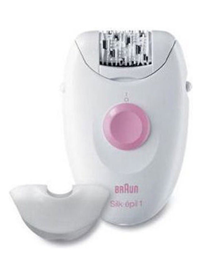 براون ماكينة إزالة الشعر سيلك إيبل 1 1370 أبيض-وردي